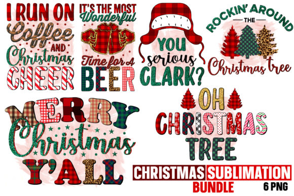 Download Christmas Sublimation Bundle Design - Sublimation Collection